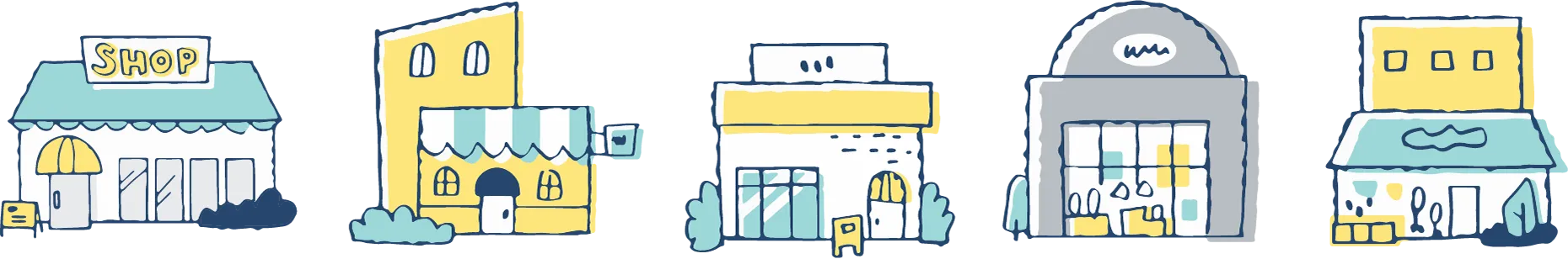 様々な店舗イメージ